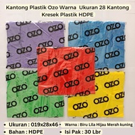 Plastik Ozo Warna Ukuran 28 Kantong Kresek Plastik HDPE