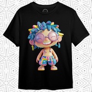 3D Cartoon Grinning Boy Premium Distro T-Shirt Dm0210