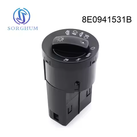 Sorghum 8E0941531B Headlight Fog Lamp Adjuster Control Switch For Audi A4 B6 B7 Avant Cabriolet S4 8