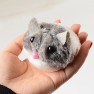 Simulation Mice Toy Plush Hamster Doll Automatic Mouse Toy Turn Relief And Household I9c4