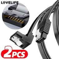 For SATA 3.0 Cable 6Gbps High Speed Data Transfer | Steel Spring Clip Secure Lock, Gold Plated for H