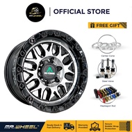 New Sport Rim WILCROXX WX8127 16inch Ranger Triton Hilux Dmax 4x4 4wheels 16x8.5 6x139.7 ET0 Rim Bar