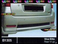 B1305 Perodua Viva Elite Fiber Rear V Lip Body kit Bodykit