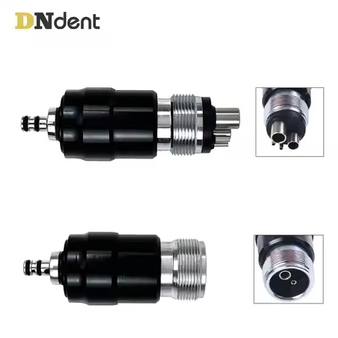 1Pc NSK Style Dental Quick Coupler Swivel Connector Coupling 2/4 Holes Adapter Fit NSK QD-J High Spe