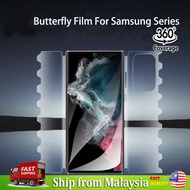 Samsung S23 + / S23 Ultra / S22 + / S21 Ultra / S21 + / S21 / S20 Ultra / S20 + Butterfly 360 Hydrog