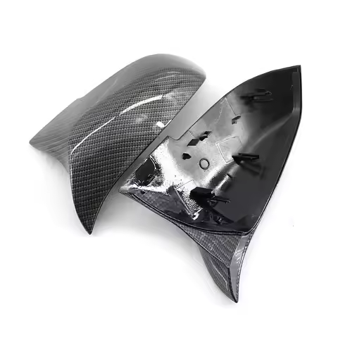 Carbon Fiber Style Side Mirror Cover For BMW F20 F30 F32 F34 F35 M Sport