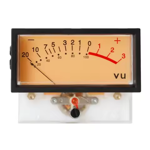 VU-Ammeter Meter Header DB-Power TN‑73 HighAccuracy Level Power Amplifier-Meter Digital-Discharge Fl