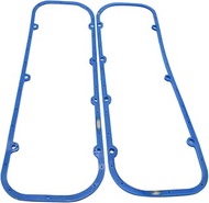 2 pcs/Set SHLPDFM Blue Big Block Chevy Rubber Valve Cover Gaskets 3/16" Thick Steel Core Fits for Bi