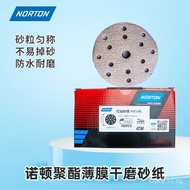 Stainless Steel Sanding Disc Polishing Sandpaper Abrasive Cloth Waterproof Flocking Norton Dry Back 