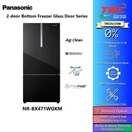 Panasonic 2 Door Inverter Fridge (465L) NR-BX471CPSM / NR-BX471WGKM ; Bottom Freezer Refrigerator