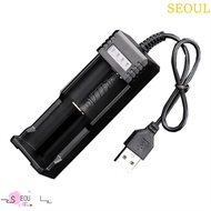 SEOUL 18650 Lithium Charger Safety 3.7V-4.2V Lithium Battery Charger Li-ion Battery 18650 Battery 86