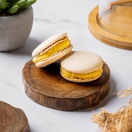 Ms Durian Mao Shan Wang Macaron 2 Pcs Pack | Dairy Free