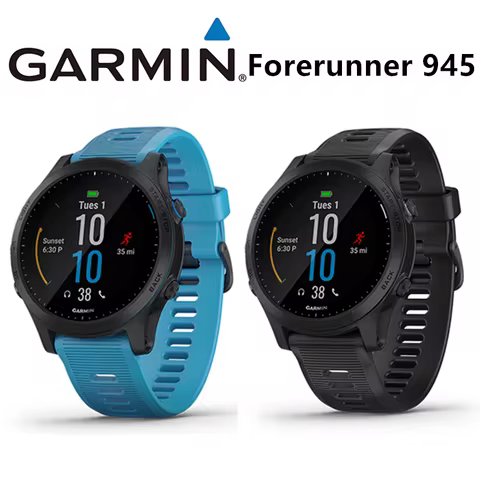 Garmin Forerunner 945 GPS Outdoor Sports Running/Triathlon Heart Rate Watch Available in Multiple La