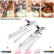 CUCKO Tin-Opener, Manual Multifunctional Food Can Opener, Durable Stainless Steel Bottle Opener Food