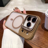 For iPhone 17PRO MAX phone case lens holder magnetic heat dissipation border suitable for iPhone 17 