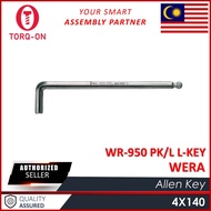 WR-950 PK/L L-KEY 4X140 WERA Allen Key (022058)