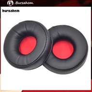 BUR_ 1 Pair Headphone Cushions Noise-insulation Replaceable Elastic Protein Faux Leather Gaming Headset Pads for Plantronics BackBeat FIT 505 500