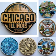Printed Fridge Magnet Album 7 ~ ROMA | MILANO | GRANADA | SEVILLA | HUNGARY | BAHAMAS | CORDOBA |ITA
