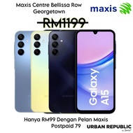 01119556151 📞 Samsung Galaxy A15 5G 256GB Dengan Pelan Maxis Postpaid