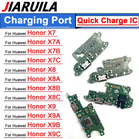 USB Charging Dock Port Plug Charger Board Connector Flex Cable For Huawei Honor X7 X7A X7B X7C X8 X8