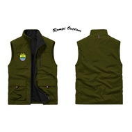 Men's Hiking Vest Men's Motorcycle Vest Men's Vest Jacket Persib Korean Vest Men's Vest Chest Vest M