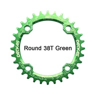 Lakexus Deckas 104BCD Round Narrow Wide Chainring 104bcd MTB 30T 32T 34T 36T 38T Chainring Crankset 