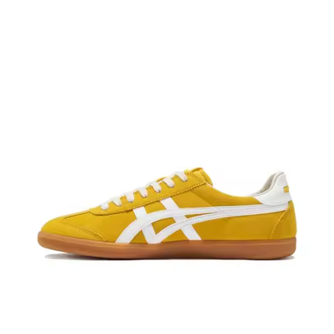 Onitsuka Tiger Tokuten Series Comfort Fit Slip-Resistant Low-Top Sneakers Unisex Yellow/White 1183A9
