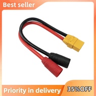 XT90 Female to Male Adapter Connectors 1pcs 20CM 1 FT 10AWG Extension Cable for RC Lipo Battery Dron