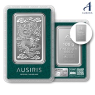 แท่งเงิน Ausiris Silver 999.0 น้ำหนัก 100 g.