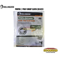 ROLLINGDOG PAPER / POLY DROP CLOTH (70GSM)