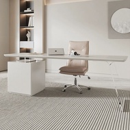 【SG Sellers】Light Luxury Wind Acrylic Desk Modern Simple Office Desk Designer Study Home Writing Desk Study Table