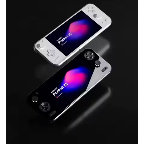 AYANEO Pocket S2 Pro Game Console 6.3Inch 2K IPS Screen Portable Consoles RGB TMR Joystick Hall-Effe