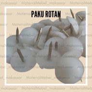 Rattan Nails Furniture Table Leg Mats