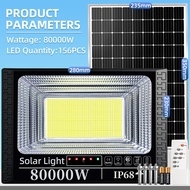 KKSKY ไฟโซล่าเซลล์ 1แถม1 solar light 5000W 20000W 80000W 100000W led สปอร์ตไลท์ IP68 โคมไฟโซลาเซลล์