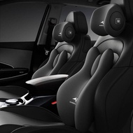 Car Massage Heating Lumber Pad Cushion Automotive Waist Cushion Seat Back Cushion Car Pillow Lumbar 