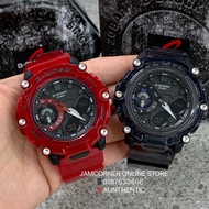 ASIA SET 100% ORIGINAL CASIO G-SHOCK GA-2200SKL-8A GREY/GA-2200SKL-4A RED Carbon Core Guard structur