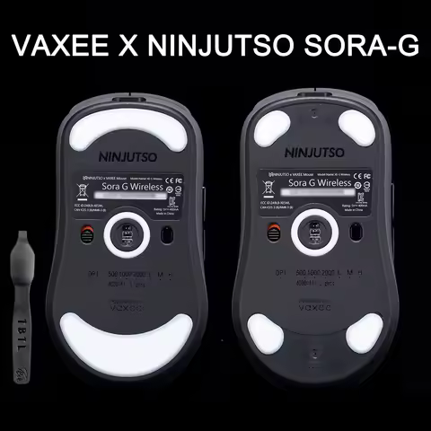 BTL Mouse Feet Skates For VAXEE x NINJUTSO SORA-GMouse Wireless mouse PTFE Replacement Glide Feet Pa