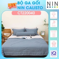 NEW 2024 Set of 3,4 Piece cotton sheets, pillowcases NIN Calisto CT220040 1m2, 1m4, 1m6, 1m8 covered