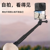 Self-timer mirror for gopro accessories sports camera tripod flip screen desktop selfie stick vlog