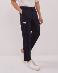 AMK Celana Pria Cargo Panjang PT Harvey Lp Navy Blue