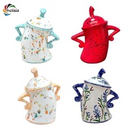 [chulisia] Attitude Canister Hands on Hips Tea Pot for Living Room Kitchen Countertop