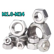 [HNK] 304/316 Stainless Steel Hex Nut M2.5-M24 Hex Locking Nut Nut Daquan