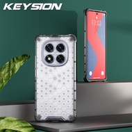 Ốp chống sốc keysion cho Redmi Note 14 4g 14 Pro + 5g Silicone + trong suốt PC vỏ điện thoại tổ ong 
