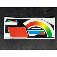 Yamaha byson LCD speedometer sticker
