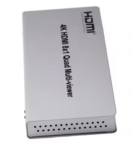 4K 8x1 HDMI Multi-viewer Seamless Switch 8 Channel Video Multiplexer Multi Screen Splitter Vs 1080p 