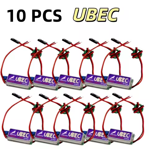 10pcs 3A Switch Mode UBEC Output 5V 6V Max 5A with Lowest RF Noise for Hobbyist And DIY Projects