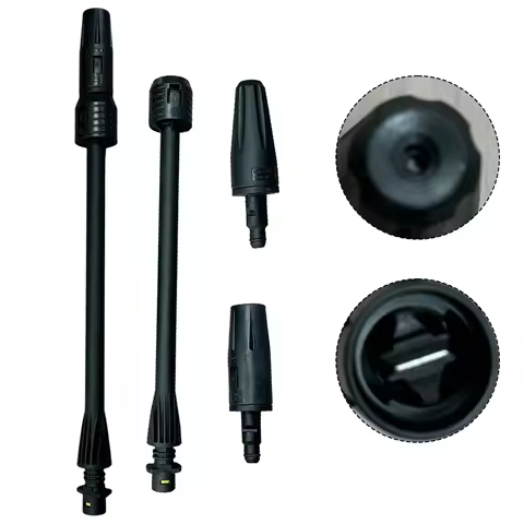 For Karcher K2 K3 K4 K5 K6 High Pressure Spray Wand 45cm Foam Extension Rod With Turbo Nozzle For Fo