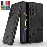 [Ready Stock] For Xiaomi Poco F5 Pro Case Cover Poco F5 F 5 Pro Capas Phone Bumper Back Kickstand Sh