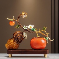 Wine Cabinet Bogu Rack Good Things Persimmon Housewarming Living Room TV Cabinet High-End Decoration