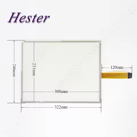 Touch Panel Panel Glass Digitizer for PanelView Plus 1500 2711P-T15C4D1 2711P-RDT15C 2711P-T15C4D2 2
